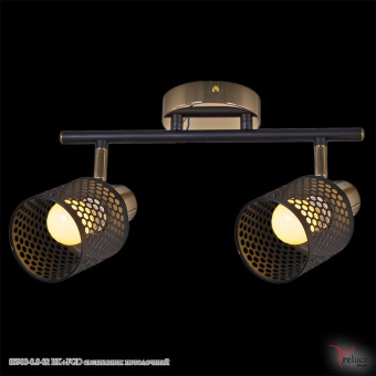 Светильник спотовый 2 лампы Е14 RELUCE 05900-0.8-02