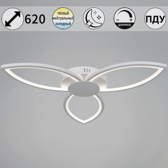 Люстра светодиодная потолочная 78 Вт RELUCE 09877-0.3-03