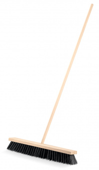 Щетка уличная ширина 60 см с деревянным черенком GRINDA