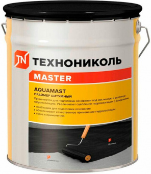 Праймер битумный 2,4 кг ТЕХНОНИКОЛЬ AquaMast