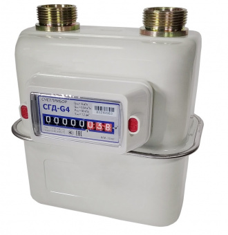 Счетчик газа СГД G-4 М30х2" левый СЧЕТПРИБОР