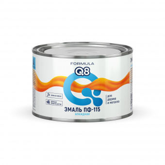 Эмаль алкидная ПФ-115 серый 0,4 кг FORMULA