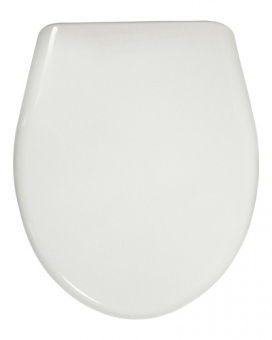 Сиденье для унитаза полипропиленовое белое без микролифта ИНКОЭР Универсал1