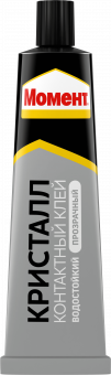Клей контактный универсальный кристалл 125 мл МОМЕНТ