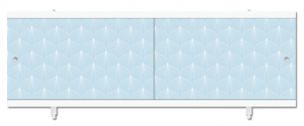 Экран для ванны 1,48 м голубой иней МЕТАКАМ Кварт