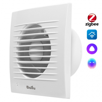 Вентилятор вытяжной 100 мм с антимаскитной сеткой BALLU BAF-FW 100 N