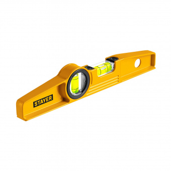 Уровень строительный 25 см литой магнитный STAYER Hard-M