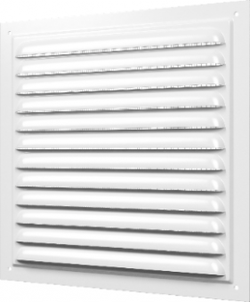 Решетка вентиляционная стальная белая 150х150 мм ERA