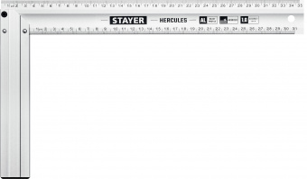 Угольник столярный 350 мм STAYER Profi Hercules
