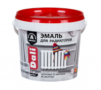 Эмаль акриловая для радиаторов 1 кг DALI