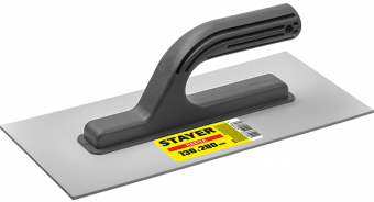 Гладилка пластиковая 130х280 мм с пластиковой ручкой прямая STAYER