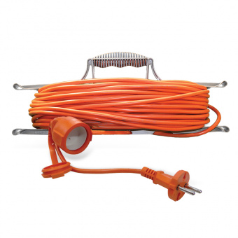 Удлинитель-шнур на рамке 30 м б/з 10А ПВС 2х1 мм IP54 UNIVersal УШ-10