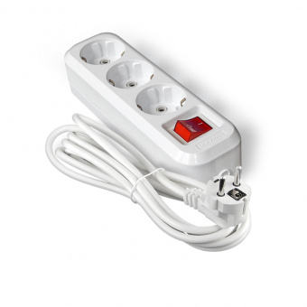 Удлинитель 3 гнезда 5 м с/з 16А ПВС 3х1 мм с выключателем UNIVersal