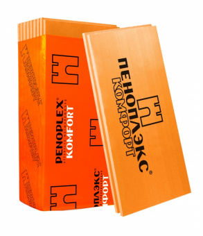 Экструдированный пенополистирол 30х585х1185 мм ПЕНОПЛЭКС Комфорт (13 шт/уп)