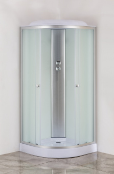 Душевая кабина 100х100х15 см EVAGOLD F101WS