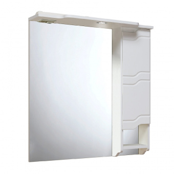 Зеркальный шкаф Paola 65 белый EVAGOLD Зеркальный шкаф Paola 65 белый EVAGOLD