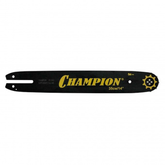 Шина для бензопилы 14" шаг 3/8" паз 1,3 мм 50 звеньев CHAMPION Шина для бензопилы 14" шаг 3/8" паз 1,3 мм 50 звеньев CHAMPION