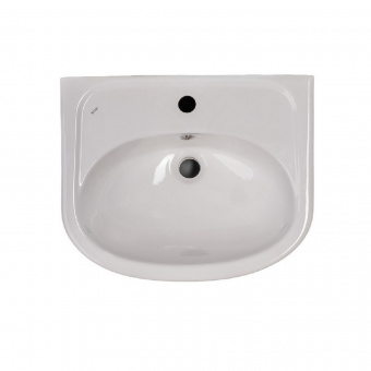 Тумба Кипарис 45 белая с раковиной Уют 45 RUNO2