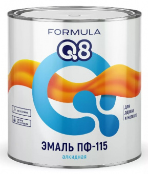 Эмаль алкидная ПФ-115 белый 5,5 кг FORMULA