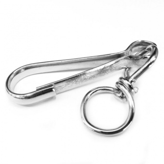 Карабин с вертлюгом тип 125 А 80 мм (1 шт)