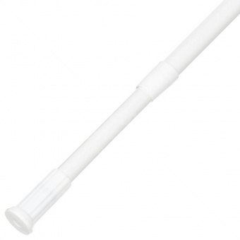 Карниз для ванной 110-200 см белый