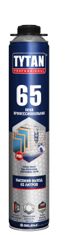 Пена монтажная профессиональная летняя 750 мл TYTAN 65