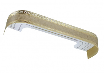 Карниз пластиковый багетный 240 см Монарх дуб светлый LEGRAND