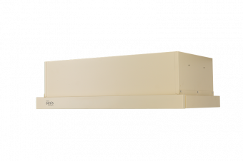 Вытяжка встраиваемая 60 см, бежевая OASIS UV-60I (F)2