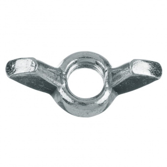 Гайка барашковая оцинкованная М5 DIN 315 (6 шт)