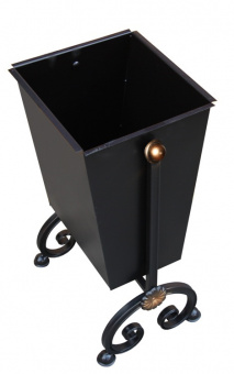 Урна уличная Классика, цвет черный ИНСАЙТ