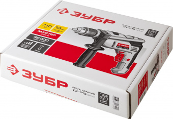 Дрель ударная ЗУБР ДУ-710 ЭРМ2 710 Вт4