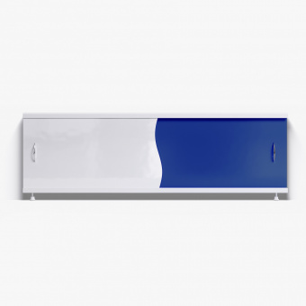 Экран для ванны Премьер 1,70 м комби синий ALAVANN