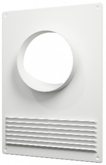 Площадка торцевая пластиковая с решеткой 160х250/100 мм ERA