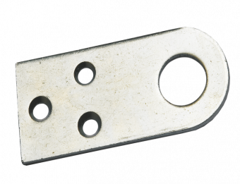 Пробой-ушко прямое 40х90 мм цинк КУНГУР