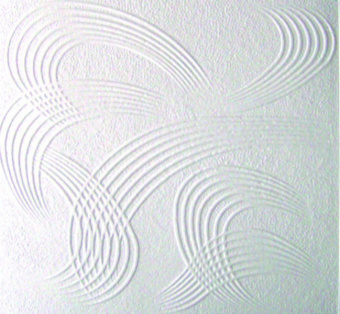 Плитка потолочная штампованная COMFORTPLAST Шторм белый 