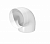 отвод пластиковый белый 100 мм 90° era