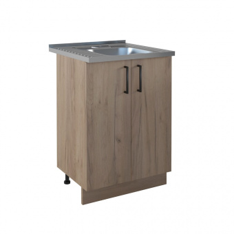 Подстолье под мойку 600 х 600 мм дуб бунратти EVAGOLD