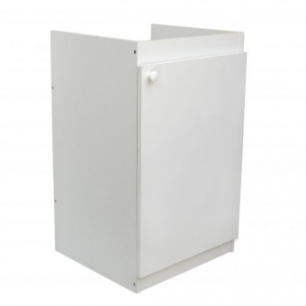 Подстолье под мойку 600 х 600 мм белый мрамор EVAGOLD