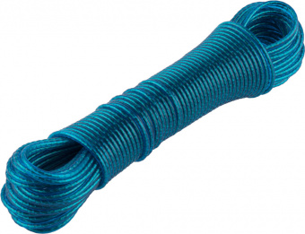 Шнур бельевой в пластиковой оплетке 20 м ЗУБР