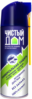 Аэрозоль от насекомых 400 мл ЧИСТЫЙ ДОМ