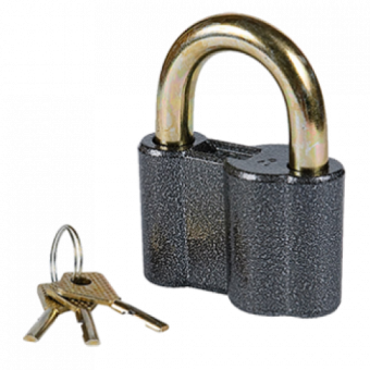 Замок навесной 81 мм, алюминий ЧАЗ ВС2А