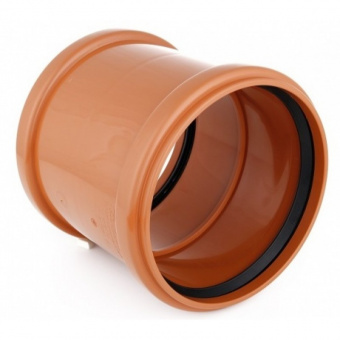 Муфта канализационная наружняя 110 мм VALFEX