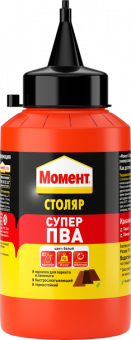 Клей для дерева столяр супер ПВА D2 250 г МОМЕНТ