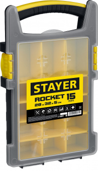 Органайзер пластиковый STAYER Rocket-15