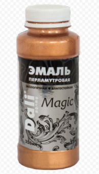 Эмаль акриловая перламутровая 0,25 л бронза DALI-DECOR