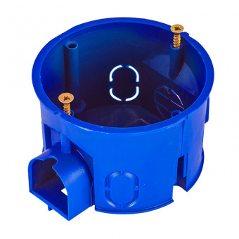 Коробка установочная блочная 68х45 мм синяя GUSI ELECTRIC