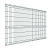 панель заборная 3d 2003х2500х3,3 мм зеленый ral 6005 grandline light