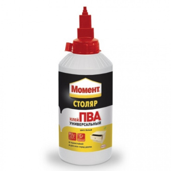 Клей для дерева столяр ПВА универсальный 750 г МОМЕНТ