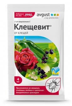 Инсектецид Клещевит 4 мл AVGUST