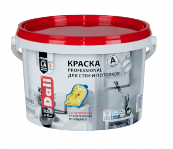 Краска интерьерная акриловая 0,9 л DALI Professional 3